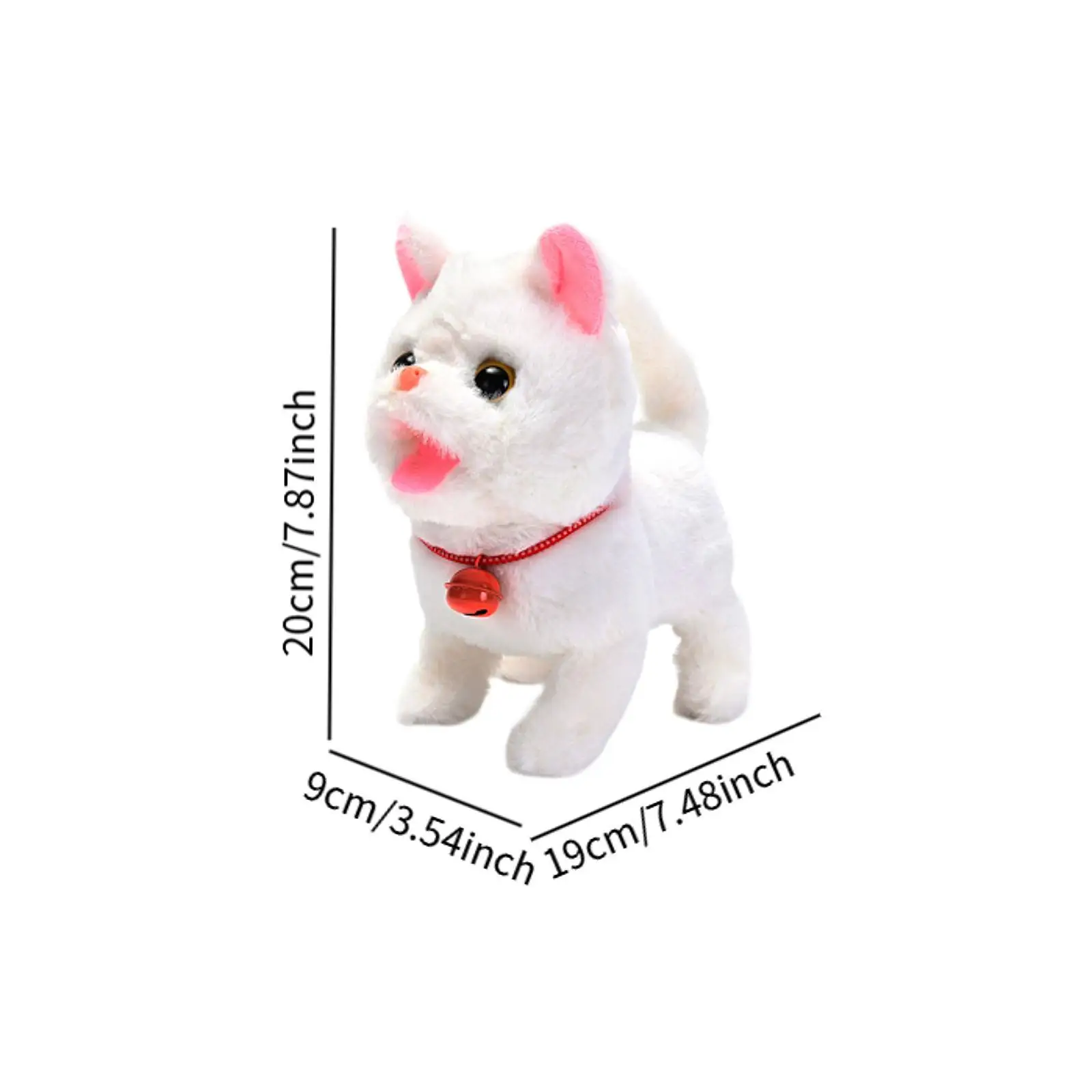 Electric Animal Cat Toy Walking Cat Toy Kitten Adorable Walking Shaking Head