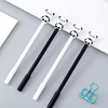 Stationery Gel Pen Cute Panda Cartoon Neutral Pen Suppl Student Black Ink 3
