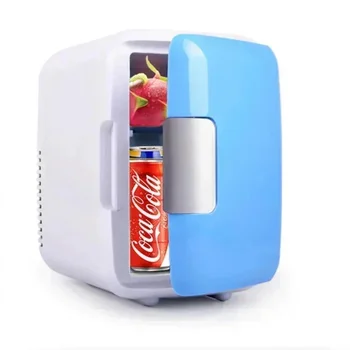 12V 220V 4L Home Car Dual-use Refrigerator Mini Refrigeration Home Dormitory Student Heating And Cooling Camping 1