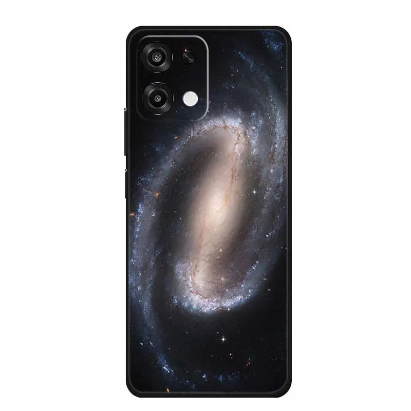Slim Black Silicone Soft Phone Case with Colorful Design – Durable Back Cover