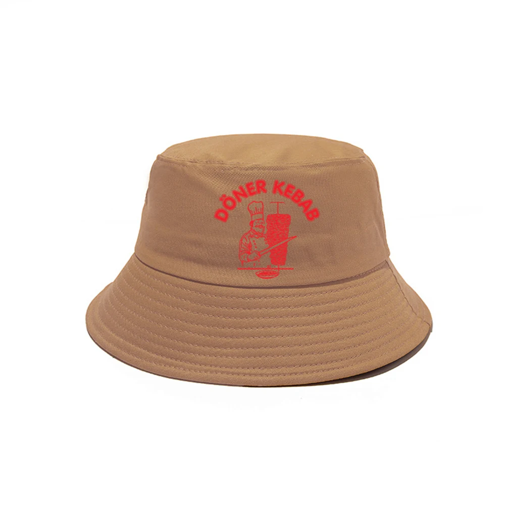 Fisherman Hat Bucket Hats Doner Kebab Cool Outdoor Cotton Summer Fishing Hat