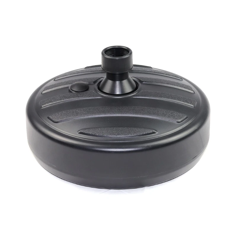Umbrella Base Outdoor Garden Beach Parasol Umbrella Base Stand With Water Or Sand Fill Black 3