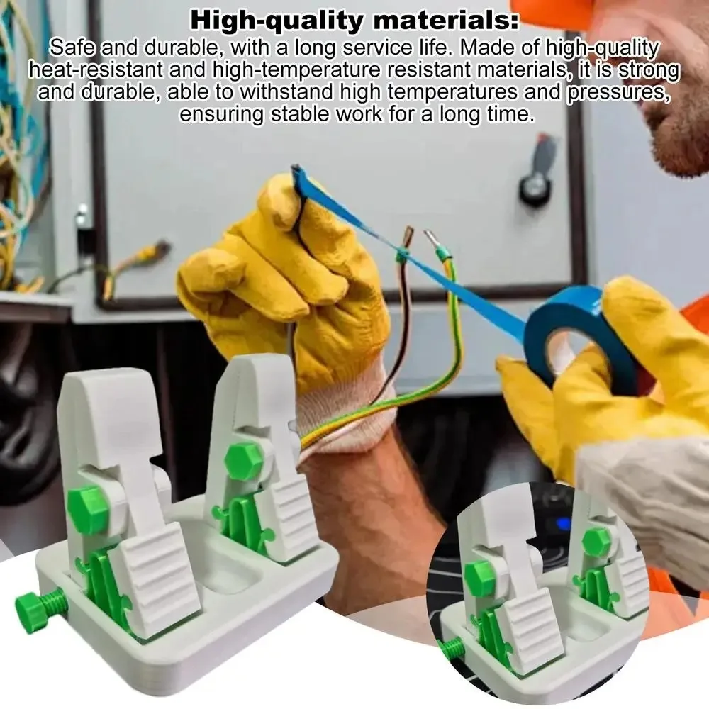 Portable Electric Wire Welding Fixture Power Cord Welding Multi-function Wire Fixtures Electrode Holder