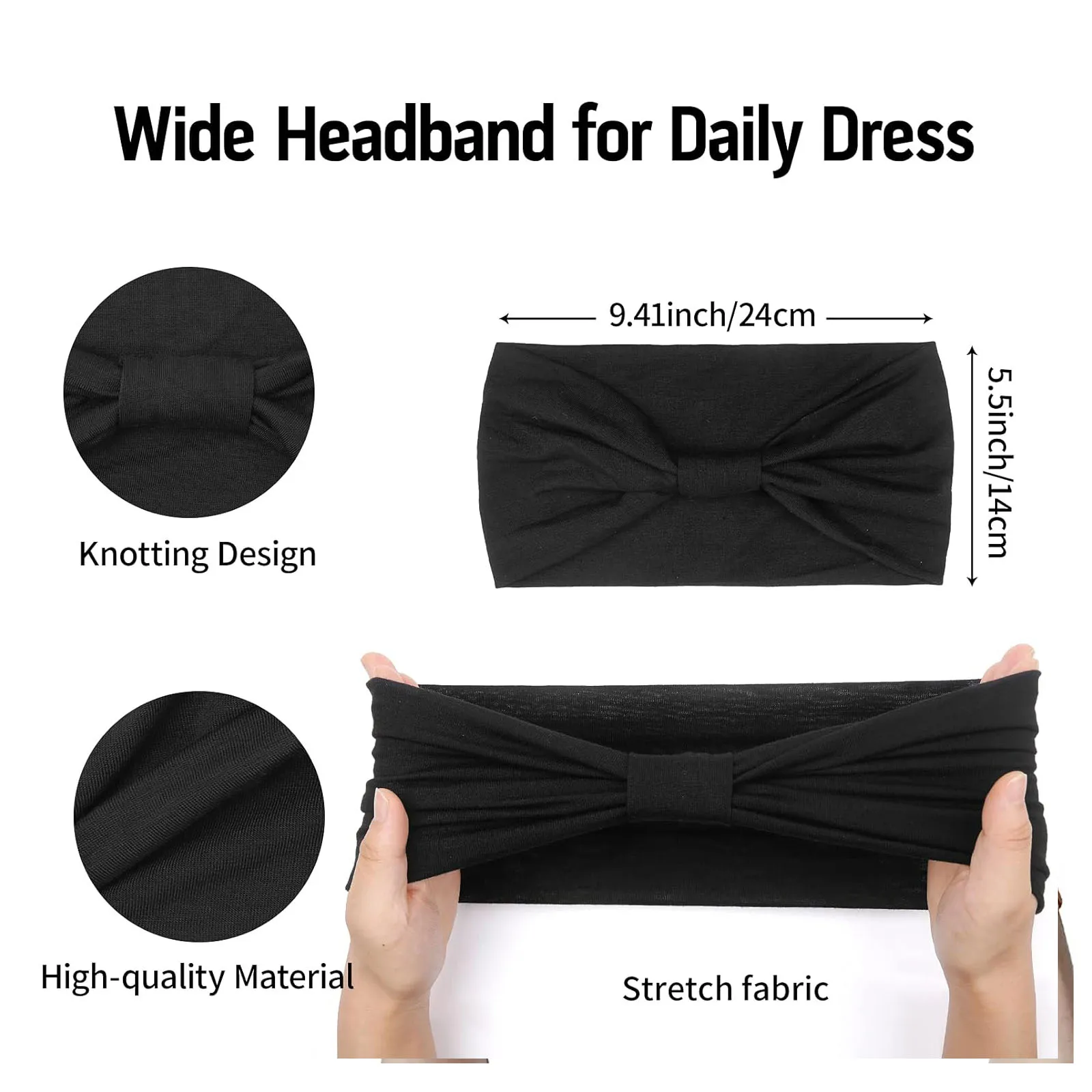 Wireless Bluetooth Heaphones Outdoor Sports Headband Wireless Stereo Music Earphones Headsets Soft Elastic Head Band for Yoga