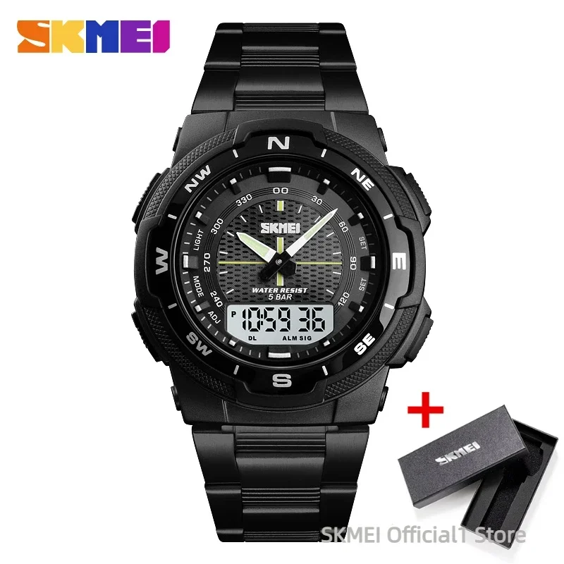 black white with box