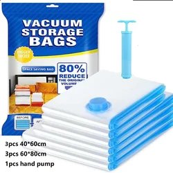 Space-Saving Vacuum Storage Bags for Clothes and Bedding, Travel and Home Organization (7pcs set)