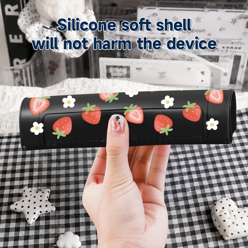 Enhanced Protective TPU Soft Shell for Switch OLED - Full Coverage with Anti-Slip Shockproof Design and Bonus Thumb Grips