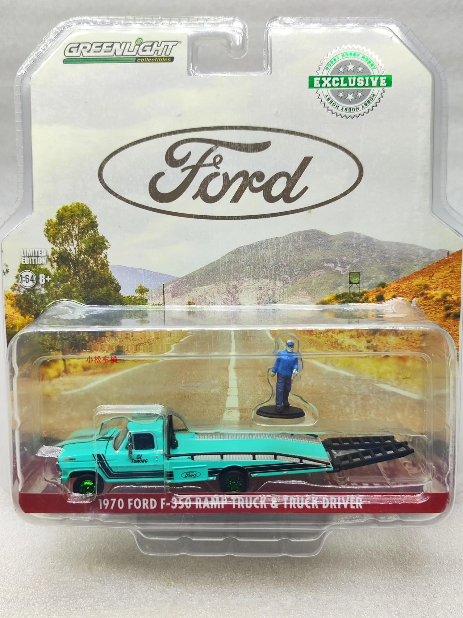 

GreenLight 1:64 Ford tow truck rescue Collection Metal Die-cast Simulation Model Cars Toys