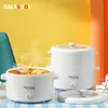 Multifunction Electric Cooking Machine Single/Double Layer Hot Pot Household 1-2 People Rice Cooker 2L Non-stick Pan for Home 1
