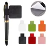 2/1Pack Elastic Pen Loop Holder Self-Adhesive PU Leather Clip Pencil For Notebooks Journals Planners 1