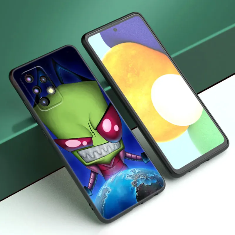 Мультяшный чехол Invader Zim для Samsung A13 A22 A24 A32 4G A14 A23 A25 A34 A52S A53 A54 A73 5G A11 A12 A31 A33 A50 A51 A70 A71 A72 (art.: 3920c2ea09cae) - 3920c2ea09cae