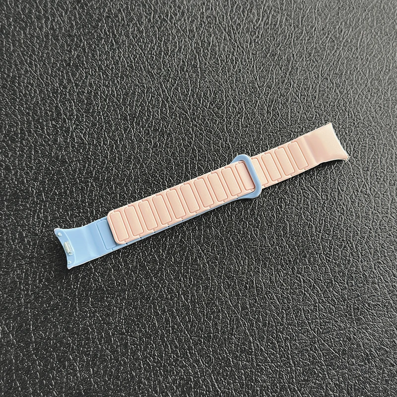 Magnetic Silicone Strap Bracelet for Smartwatch - Stylish Accessory Wristband