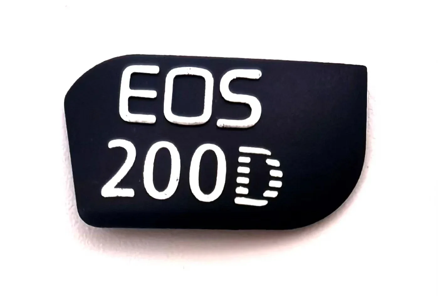 1PCS New For Canon 200DII 200D second generation, silver white black label, sign nameplate, brand frout cover Repair parts