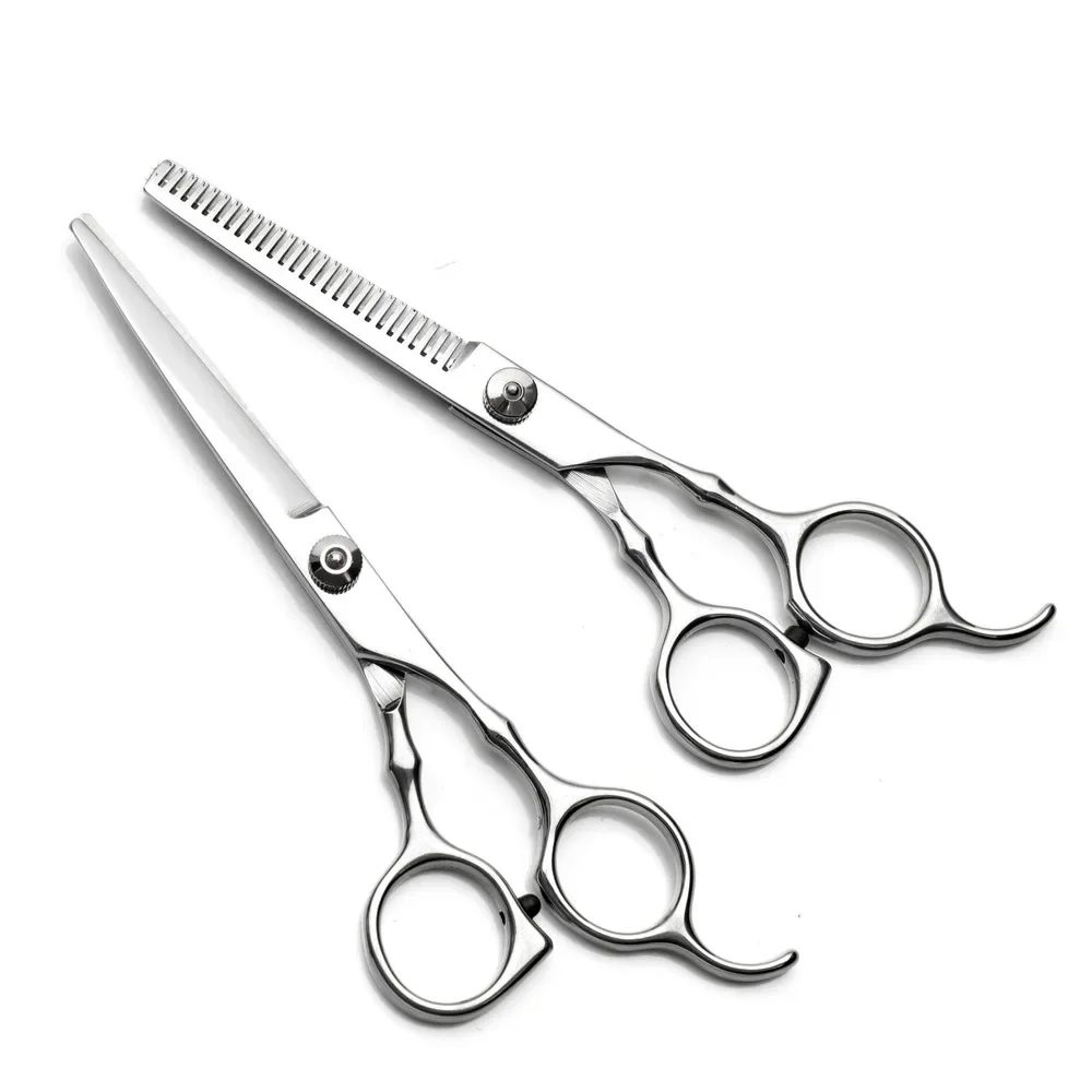 

6 Inch Thinning Cut Style Tool Stainless Steel Hair Scissors Salon Hairdressing Scissors