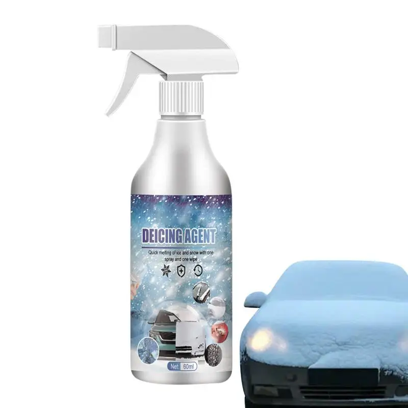 Effective Fast Acting Windshield Deicing Spray 100ml Car Deicer Spray  Antifreeze For Car Window Frost Melt Pro Car Frost Removal - AliExpress