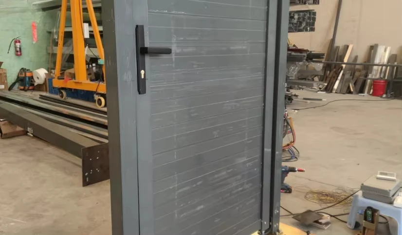 Lato apertura porta garage automatico per servizi di modellazione porta d'ingresso - immagine 3