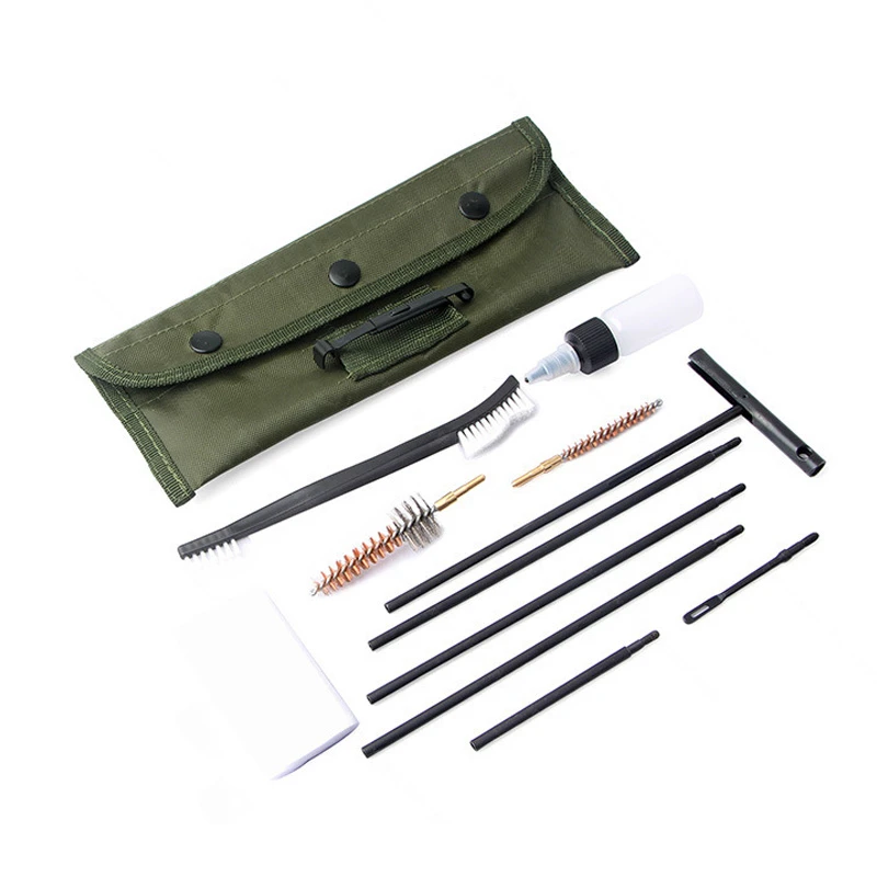 Barrel Cleaning Brushes Kits Ar15 M16 M4 Rifle 5.56mm .223 Caliber Tube