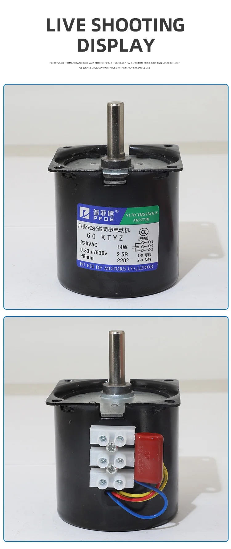 permanente do synchronism 8mm 110v 220vac 2.5rpm