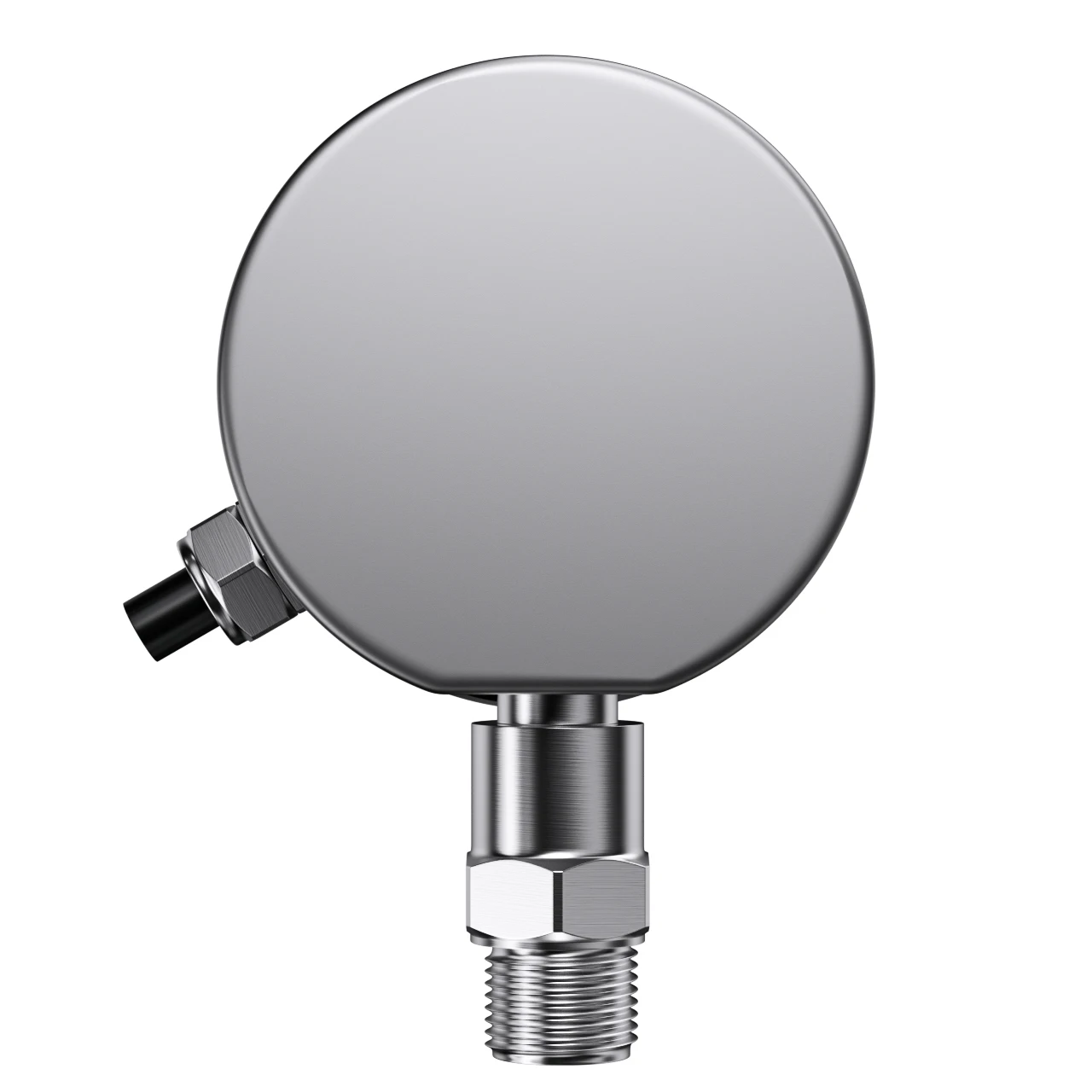 Stainless Steel Pressure Switch 2 Relays LED Digital Pressure Transmitter Meter Intelligent Alarm Controller