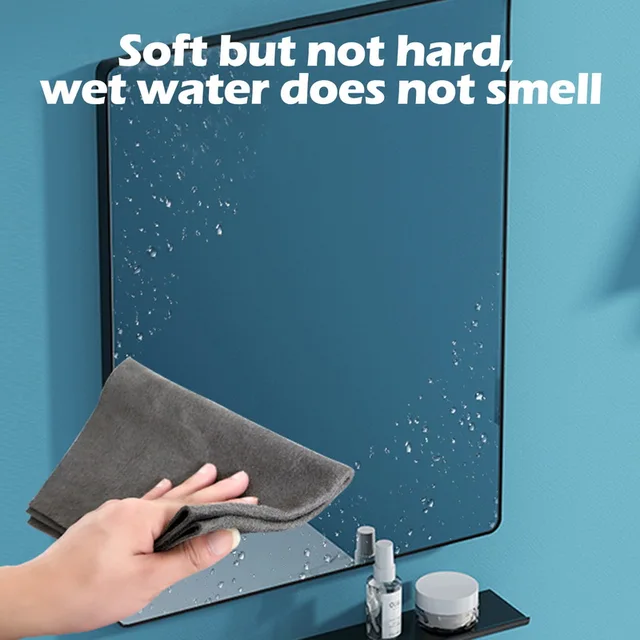 1Pc Multifunkcionális Varázslatos Üvegtisztító Kendő Edényszéli Szösz Ingyenes Windows Autókhoz - Image 4