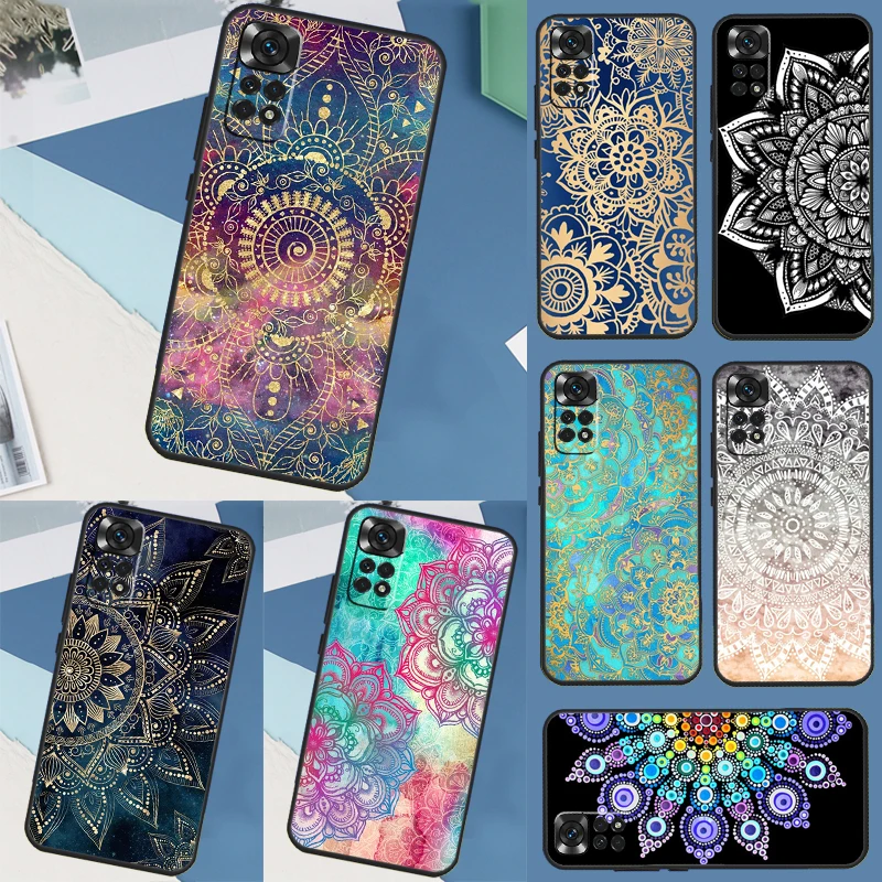 Elegant Mandala Floral Design Phone Case Cover