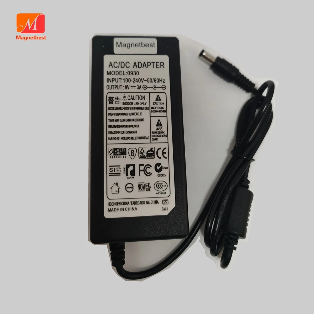 AC DC 전원 공급 장치 9V 3A 27W LINE6 POD HD500X HD300 HD400 HD HD500 BEAN DC-3G 어댑터 충전기 (EU/US/UK/AU 케이블 포함)