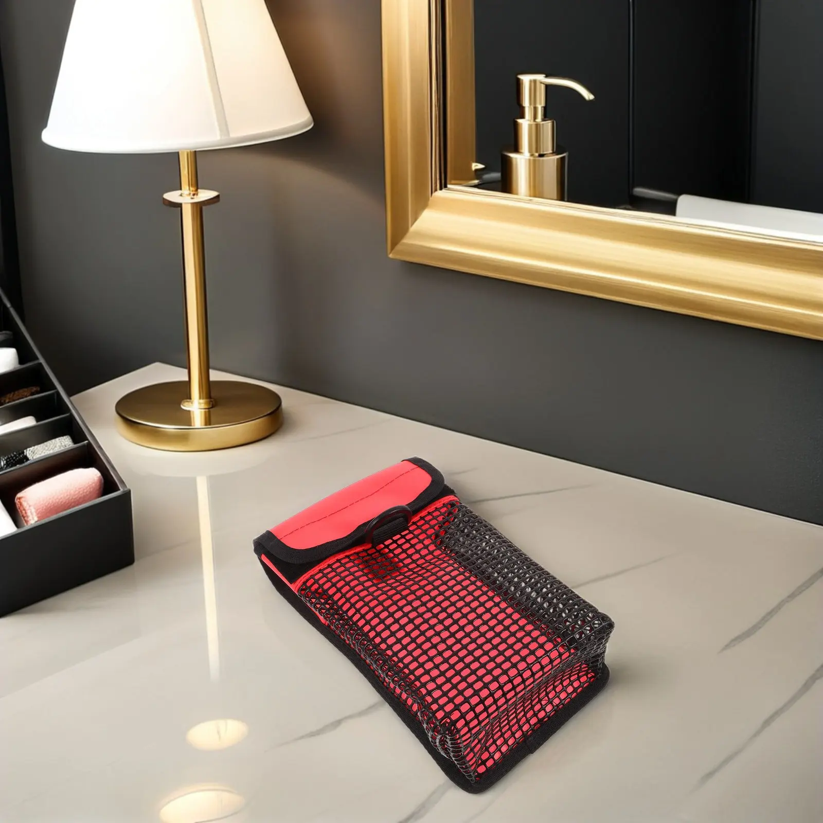 방수 스쿠버 다이빙 메쉬 가방 롤탑 디자인, 스노클 장비 및 액세서리 수중 보관 파우치 메쉬 스쿠버 다이빙 가방