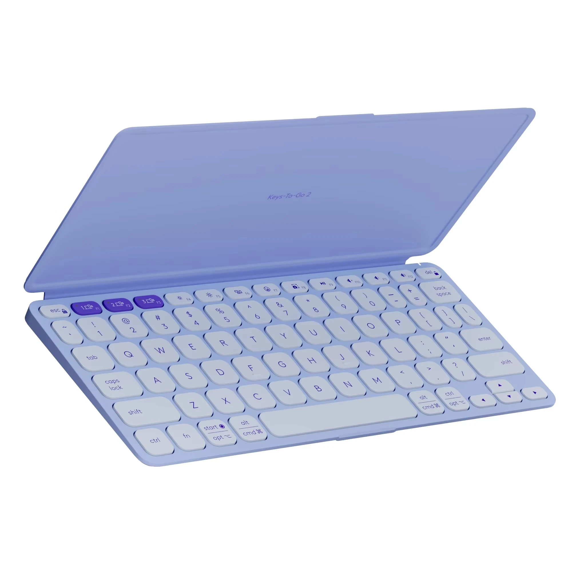 Nouveau clavier de tablette Bluetooth Portable Logitech Keys-to-GO 2 d'origine avec couverture intégrée, clavier sans fil Compact mince