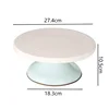 Plastic Cake Turntable Rotating Round Cake Stand Anti-slip Wear-resistant Cake Decorating Turntable Kitchen Baking Accessories 6