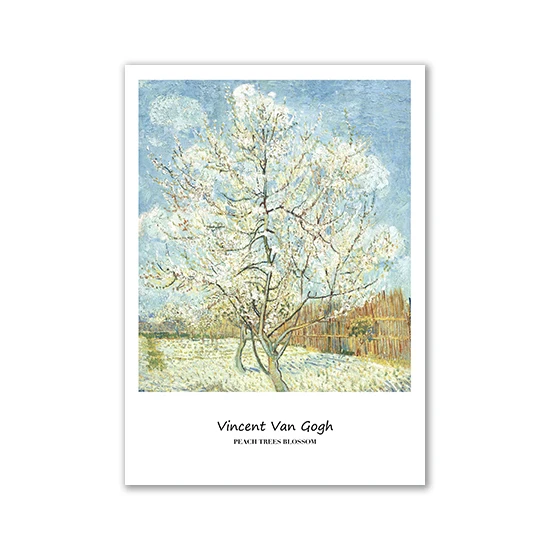 Van Gogh Masterpiece Canvas Art Prints for Elegant Living Room Decor