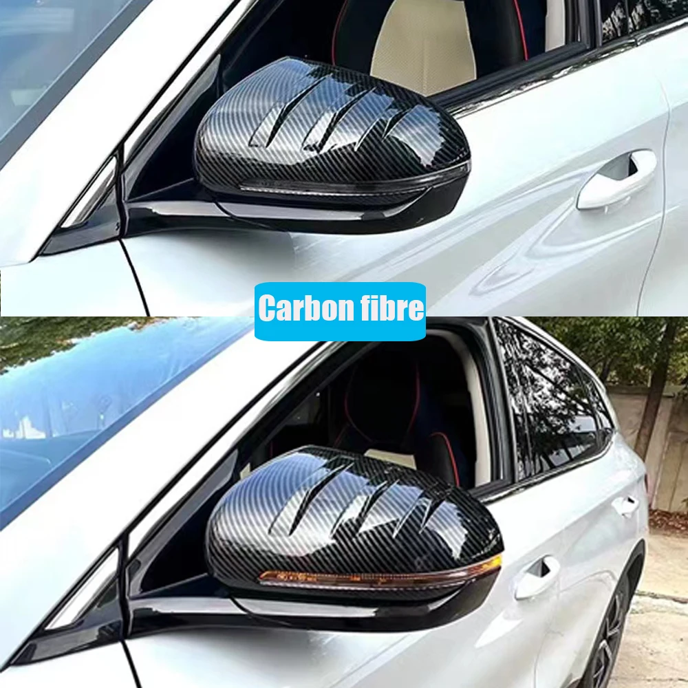 

1set Side Rearview Mirror Cap Wing Mirror Cover For BYD Atto 3 yuan Plus 2022 2023 Rearview Mirror Anti scratching accessories
