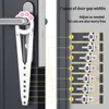 Cat Door Lock Retainer, Adjustable Flexible Cat Door Lock Keeps Dogs Out, One Piece Installation, No Tools Required, Convenient