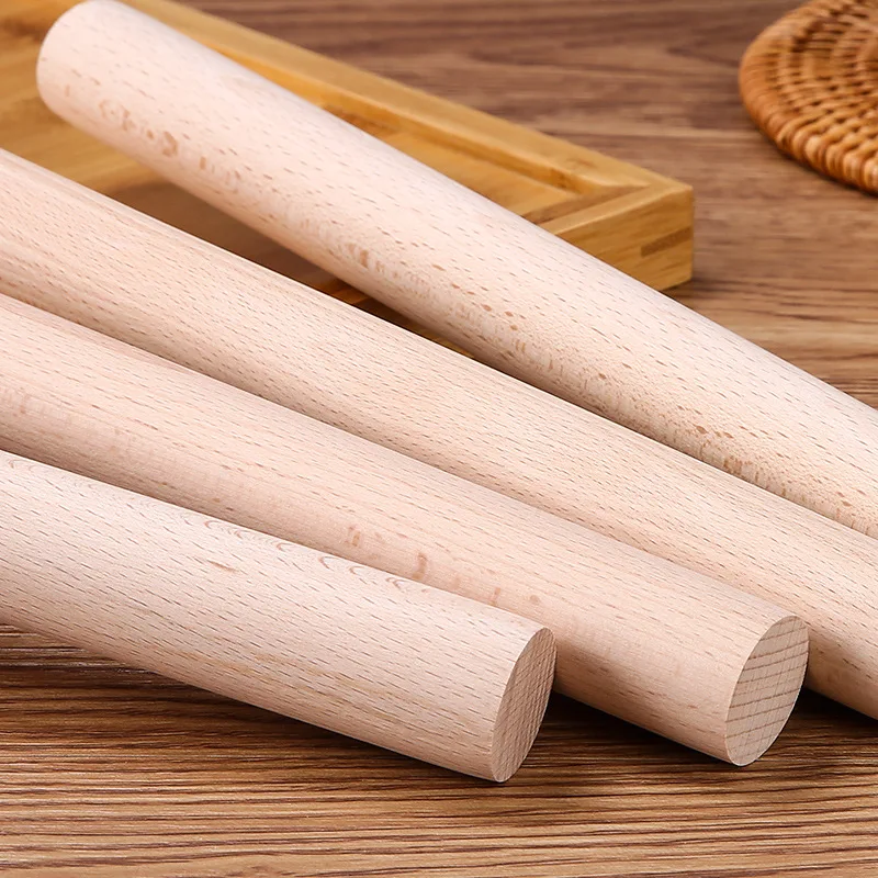 20cm Clay Roller Wood Rolling Stick Pottery Tools Wooden Printing Press Molds for Clay Pottery Wheel