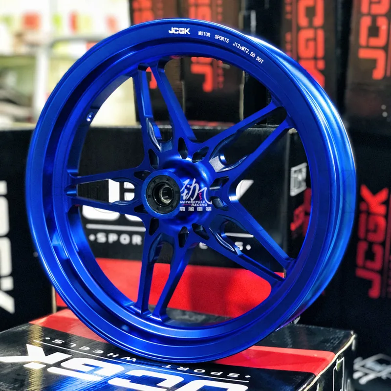 Electric Bike 12-inch Five-star Wheel 2.5j Modified Steel Rim for Niu N1s Nqi and Segway Ninebot E200 - Image 5