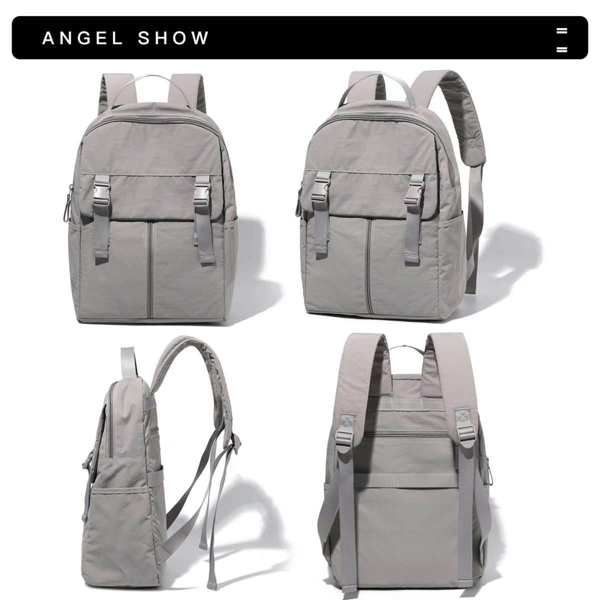 Cloth Bag, Women's Casual Backpack, Lightweight Travel Backpack, Computer Bag, Trolley Case, Large Capacity School Bag, Travel