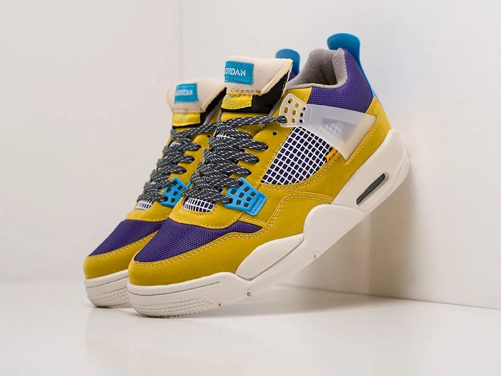Кроссовки Nike Air Jordan 4 Retro Разноцветный Демисезон Мужской | Обувь