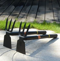 Thickened Steel Garden Tools, Dual-Use Hoe, Garden Planting, Small Household, Farm Tools 1