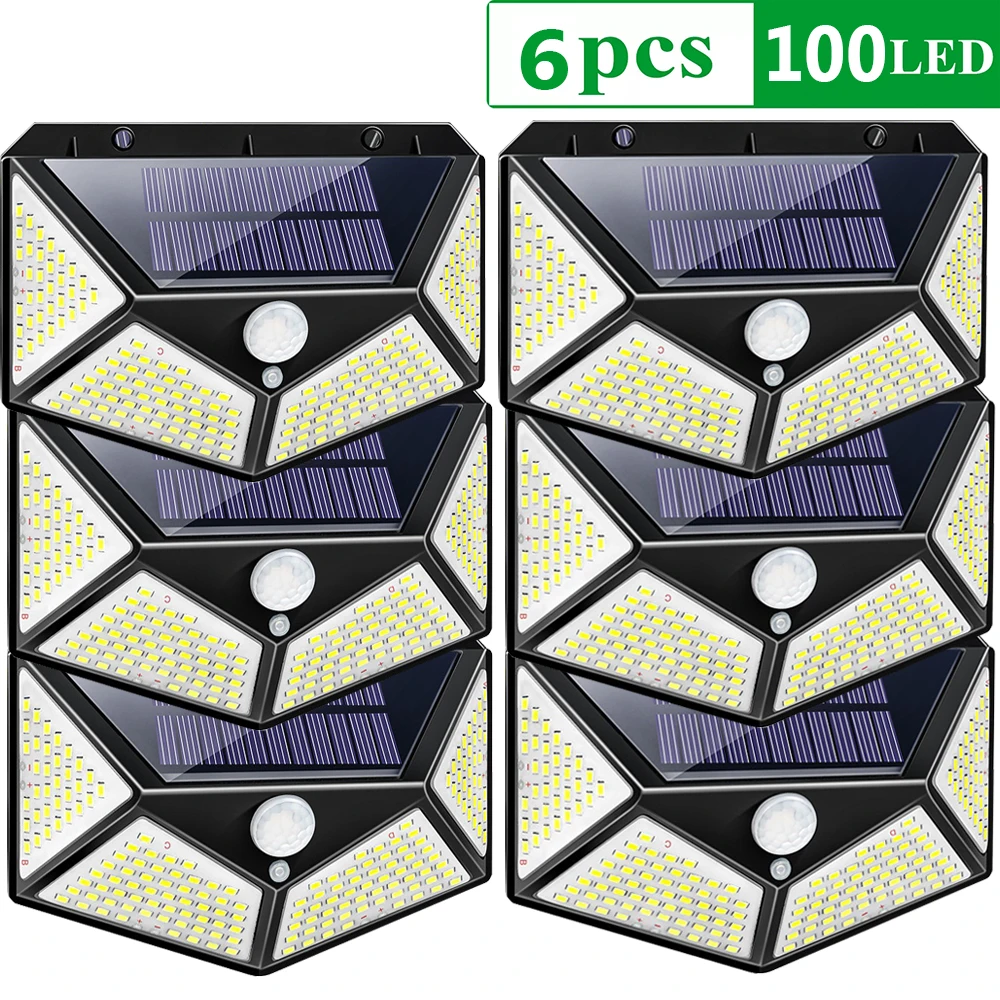 6pcs 100led