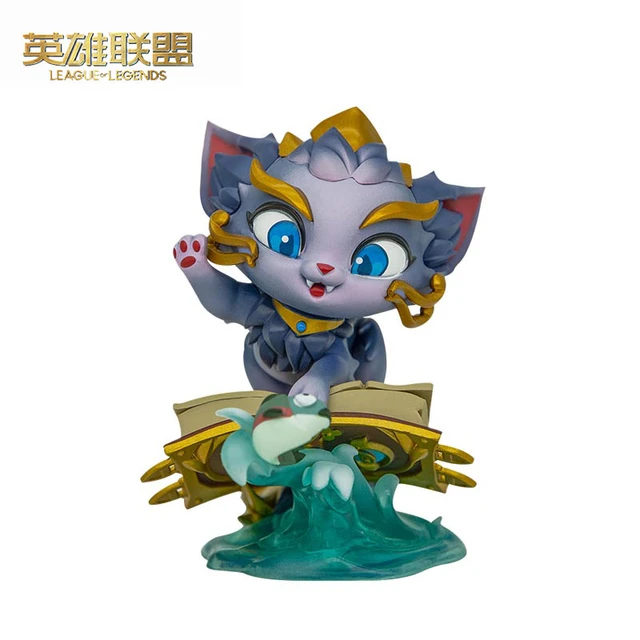 Liga das lendas gato mágico yumi bonito jogos periférico desktop anime  figura modelo ornamentos colecionáveis modelo brinquedos presentes  encaixotado - AliExpress