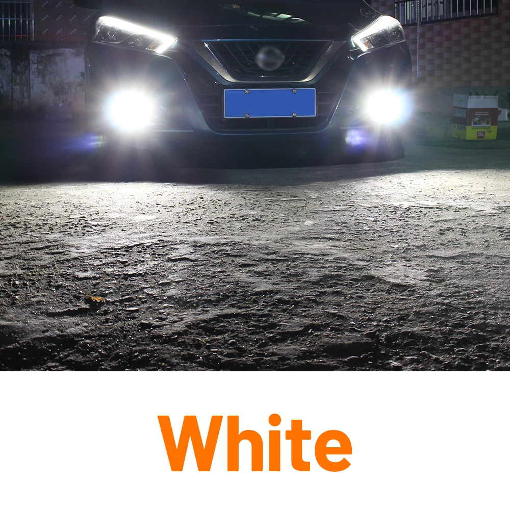 LED Fog Light Set with Canbus - 2 Pieces
