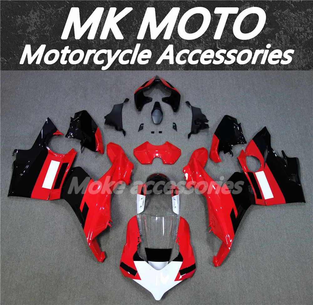 

Motorcycle Fairings Kit Fit For Panigale v4 v4s 2018 2019 2020 Bodywork Set 18 19 20 Abs Injection Red Black