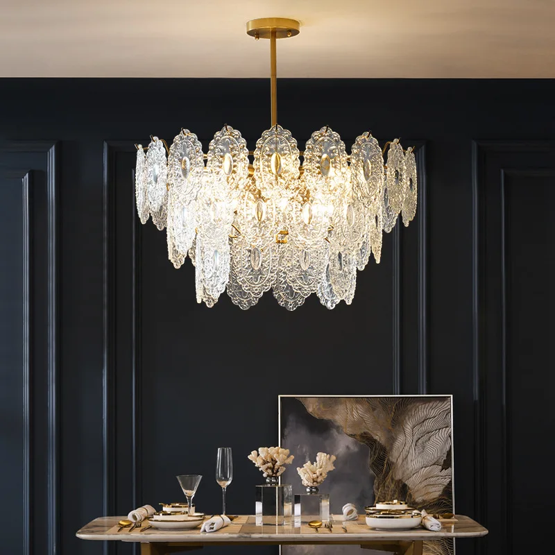 

Modern Designer LED Luxury Crystal Ceiling Chandeliers Living Room Restaurant Bedroom Kitchen Loft Home Indoor Lustre Luminaires