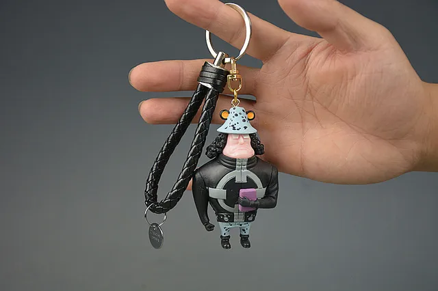 ゾロ PVCキーホルダー ワンピースPVCキーホルダー,3D,ルフィ,ゾロ,サンジ,フィギュア