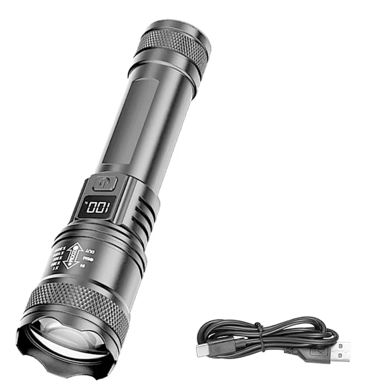 Rechargeable LED Keychain Flashlight with Magnet - Portable 550LM Mini Torch and Pocket Lantern