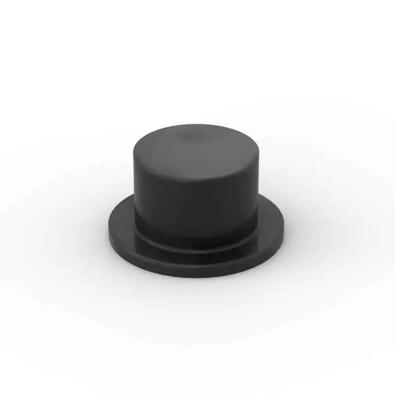 MOC 3878 헤드 기어 모자 빌딩 블록 부품 탑 드레스 모자 벽돌, 하이테크 조립 입자 장난감, 어린이 생일 선물, 10 개 