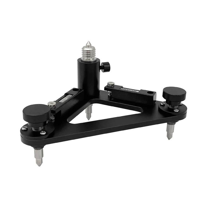 

High Accurate Tribrach with 5/8inch Thread Mount, Dual Tube Bubble Level