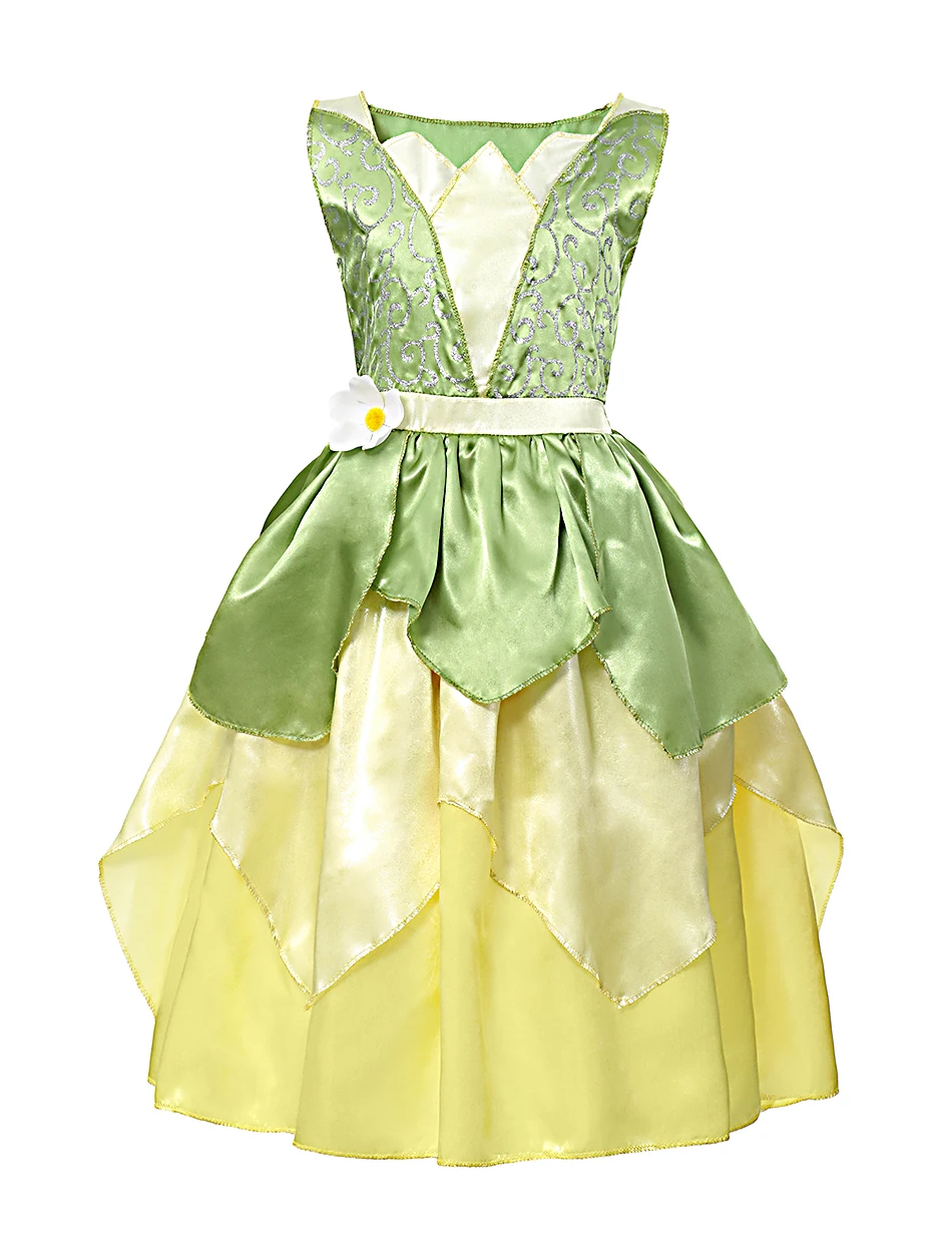 thumbnail image 1 of Disfraz de Disney Tinker Bell para niños, disfraz de Halloween, carnaval, Hada de elfo, fiesta de cumpleaños, Verano, 1 of 5