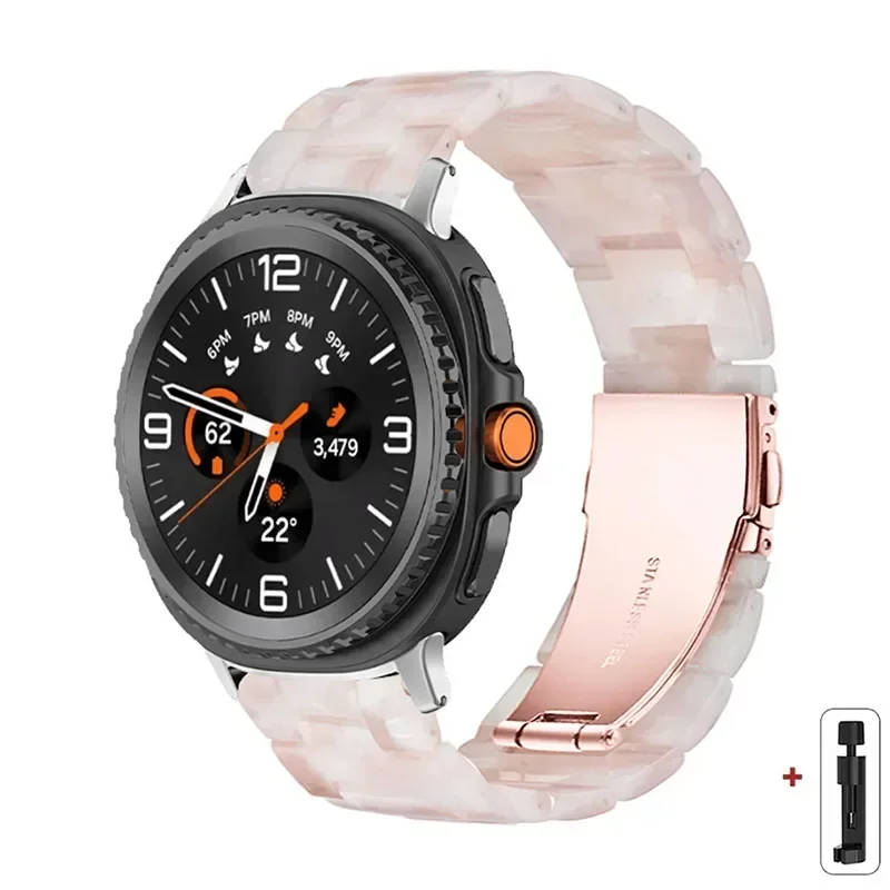 Transparent Resin Band Women's Bracelet Strap