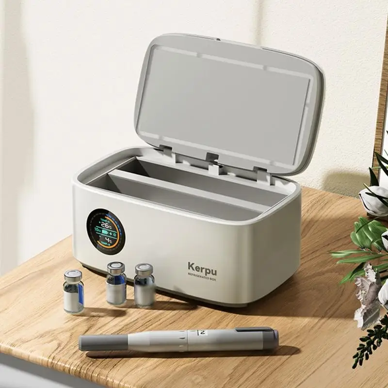U0DE Insulin Cool Box Electric Mini Fridge Intelligent Electric Thermostat