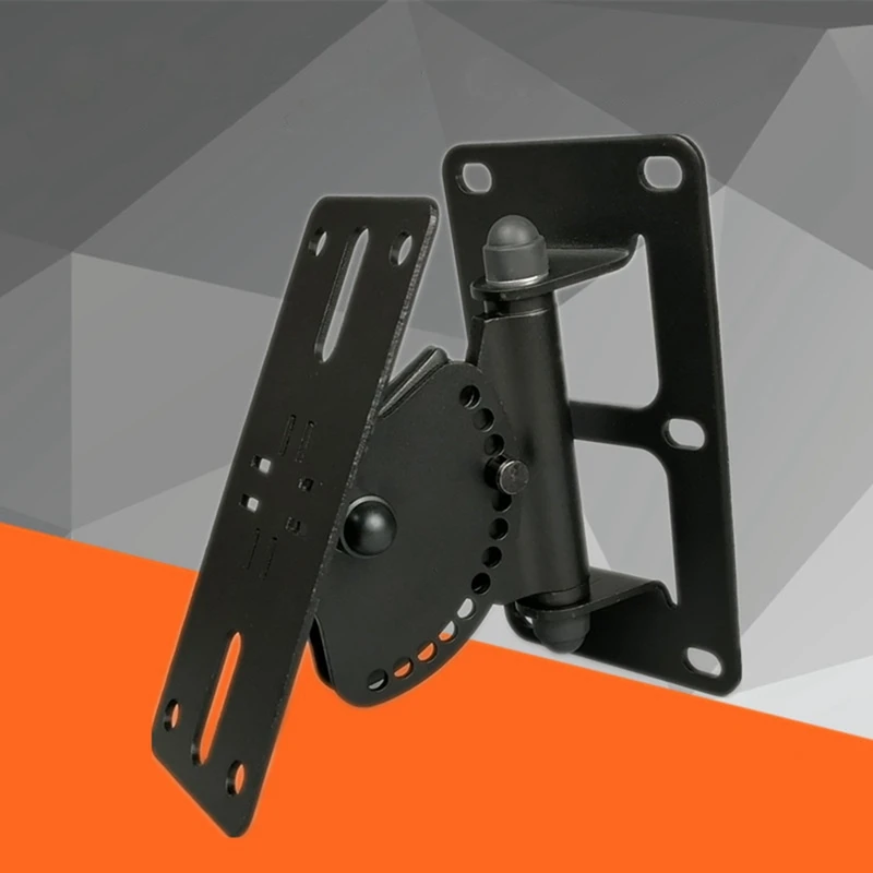 Forte Universal Surround Alto-falante Montagem na Parede Suporte de Teto Altifalante Fixado na Parede Titular Tilt Girar 60kg 132lbs 2x - Image 4